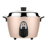 Tatung 11 Cup Stainless Steel Multi-Functional Rice Cooker Pink TAC-11TM