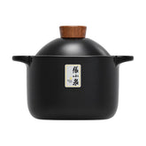 张小泉 黑金刚陶瓷炖锅 4L C33690200S