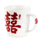 Double Happiness Porcelain Mug