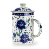 Peony Porcelain Tea Cup