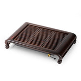 Black Rosewood Exquisite Tea Tray 16.6 * 10.5 * 3.1 inch