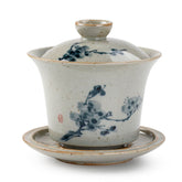 Porcelain Hand-painted Plum Flower Gaiwan