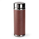 YiXing Clay Lined Thermos Bottle Brown 300ml