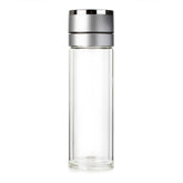 Double-Walled Heat-Resistant Glass Quick-Open Cup 500ml