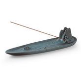 "Solitary Fisherman" Ceramic Incense Holder