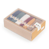 Pure Cotton Embroidered Tea Towel 6 pcs