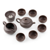 Yixing Purple Clay Teaware Set Gift Box