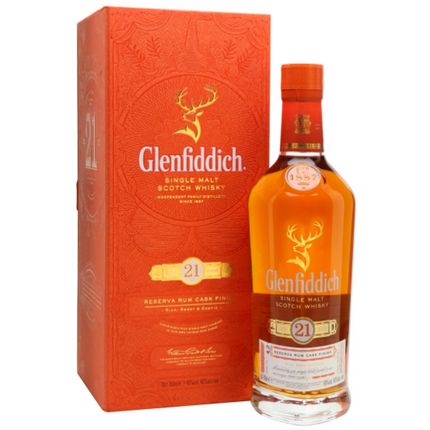 Glenfiddich 21 Year Rum Cask Finish Single Malt
