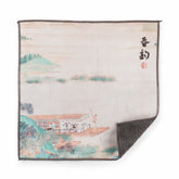 彩繪四季 柔方茶巾