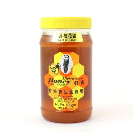 香港 【宝生园】 荔枝花蜜（500g/瓶）【Po Sang Yuen】 Lychee Honey
