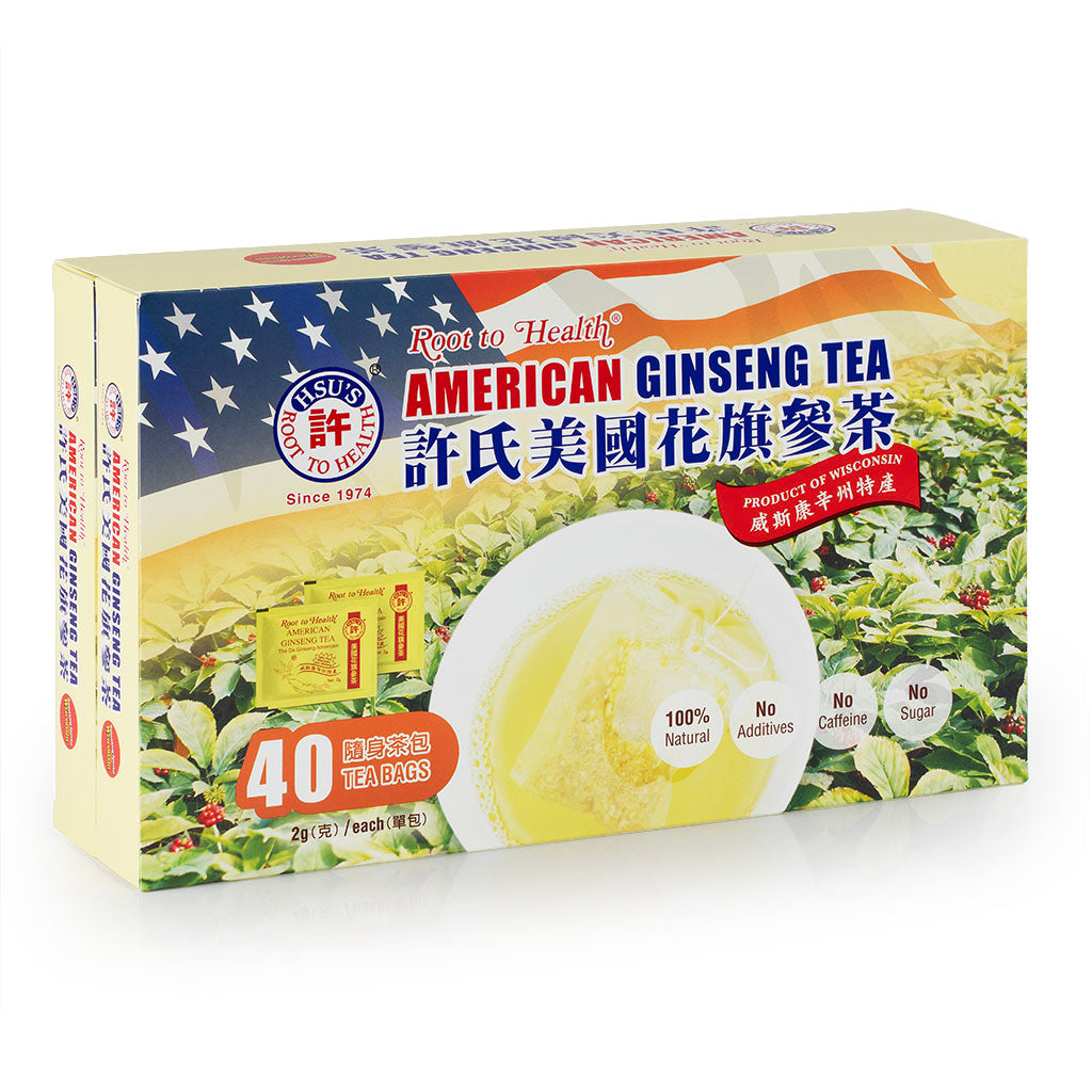 Hsu's American Ginseng Tea 40 Bags