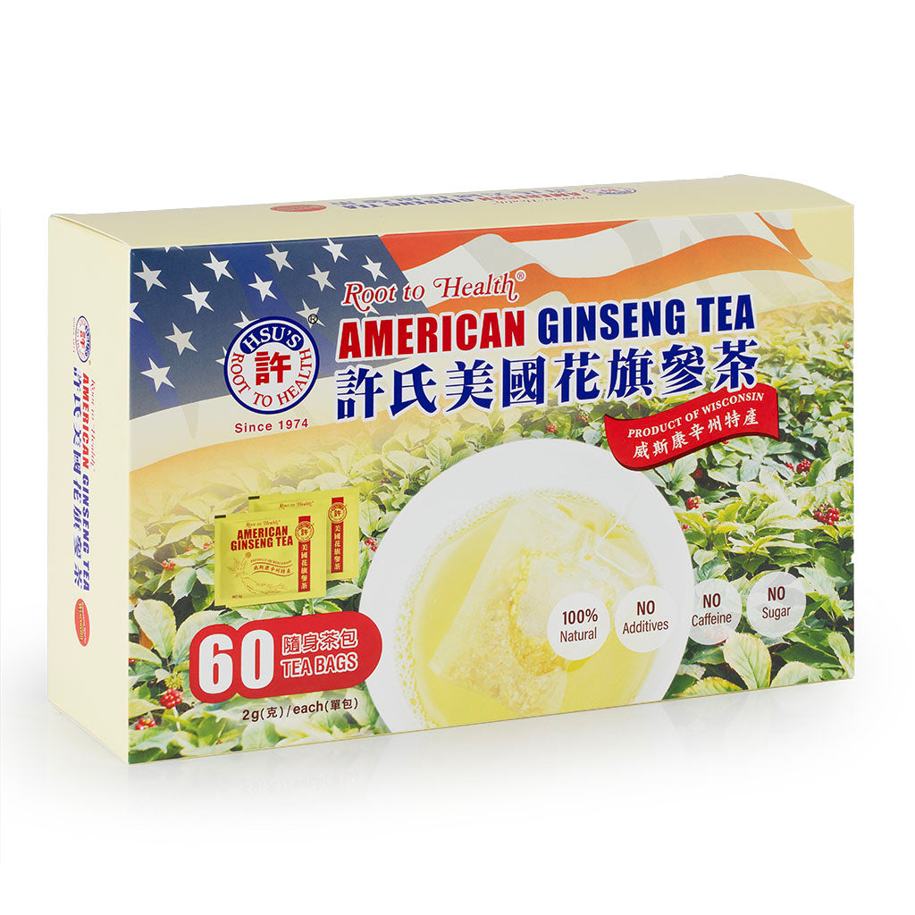 Hsu's American Ginseng Tea 60bags