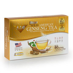 POP Instant Wild American Ginseng Tea 80 Sachets