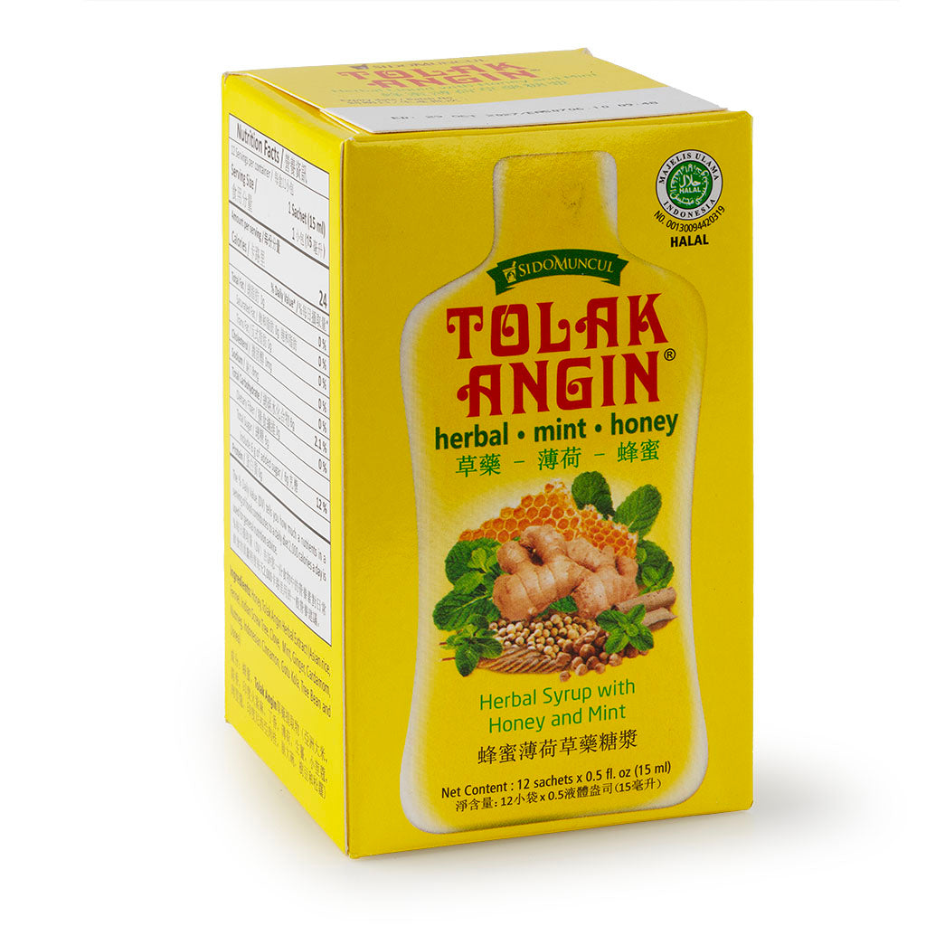 Sido Muncul Tolak Angin Herbal Syrup 15ml*12sachets