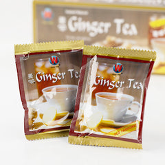 Instant Natural Ginger Tea with Honey (12 sachets)