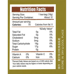 Instant Natural Ginger Tea with Honey (12 sachets)