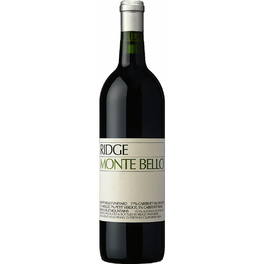 Ridge Monte Bello Red Santa Cruz Mountain 2020