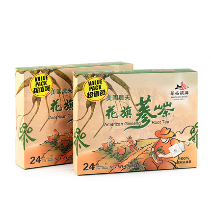 American Ginseng Root Tea (2x24 Bags)