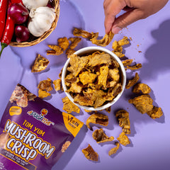 Aducktive Tom Yum Flavor Mushroom Crisps