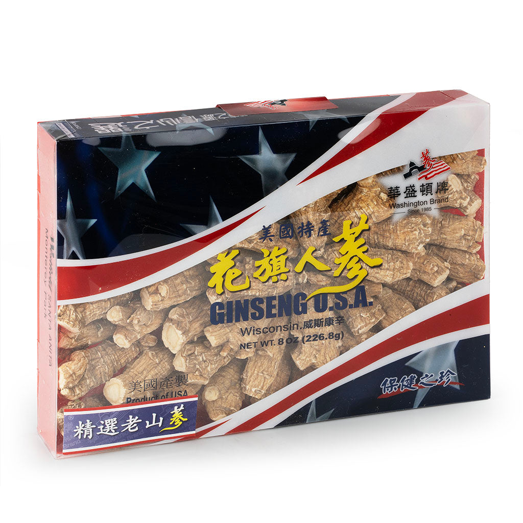 半野生 美国威州花旗蔘 短支-L #31-36 8oz 买一送一