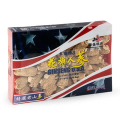 半野生 美国威州花旗蔘 短泡-L 8oz #38-43 买一送一