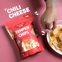 Kantin Lab Chili Cheese Flavored Tempeh Chips