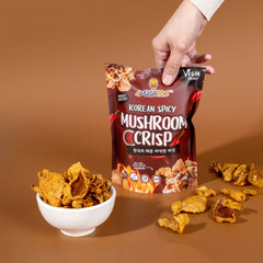 Aducktive Korean Spicy Flavor Mushroom Crisps