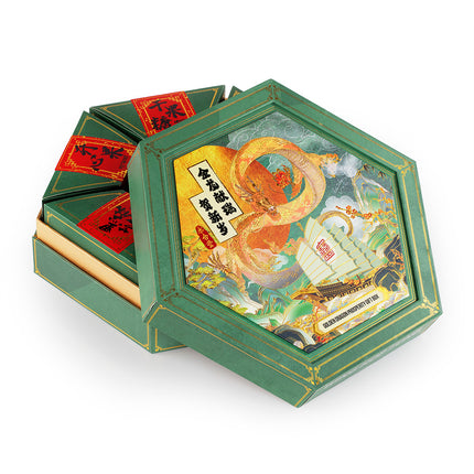 Lunar New Year Golden Dragon Prosperity Box