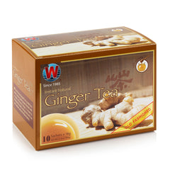 Instant Natural Ginger Tea with Honey (10 sachets)