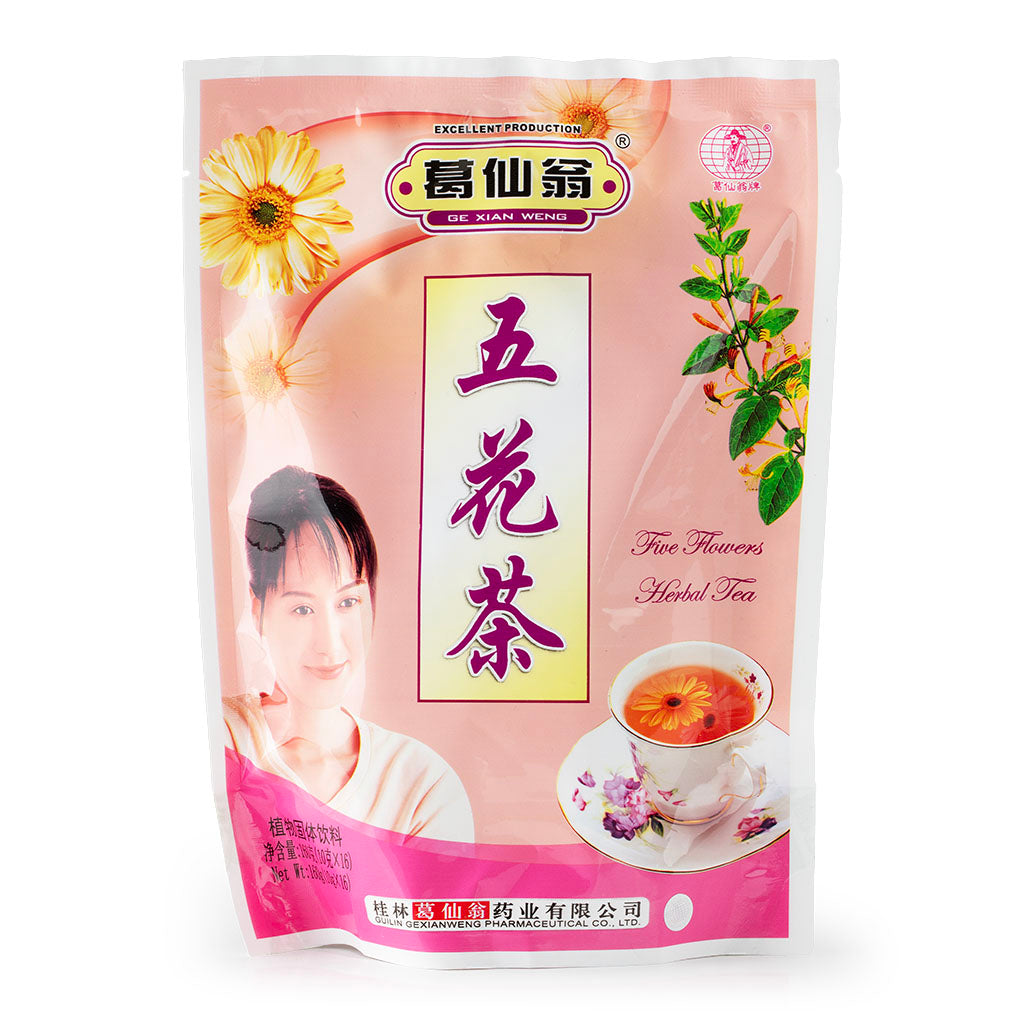 GXW Five Flowers Herbal Tea 10g*16bags