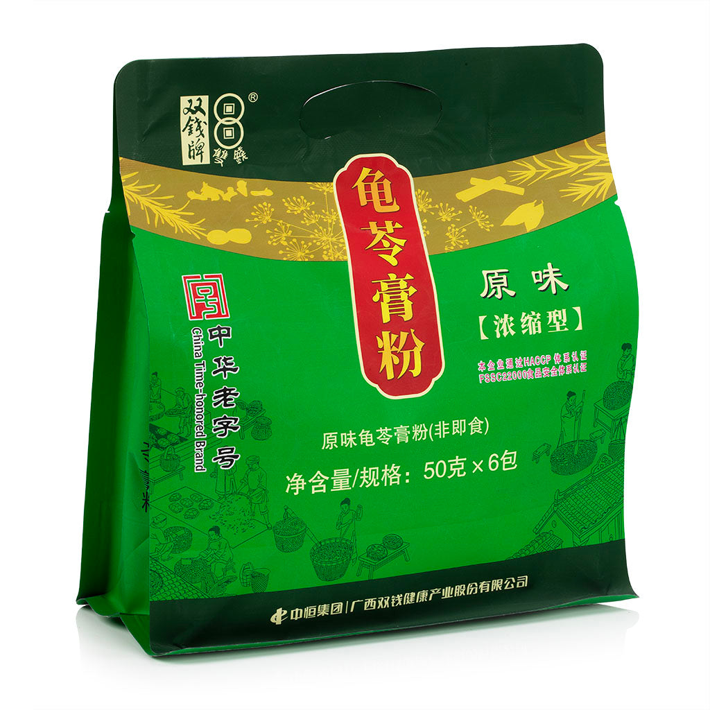 雙錢牌 龜苓膏粉 50g*6包