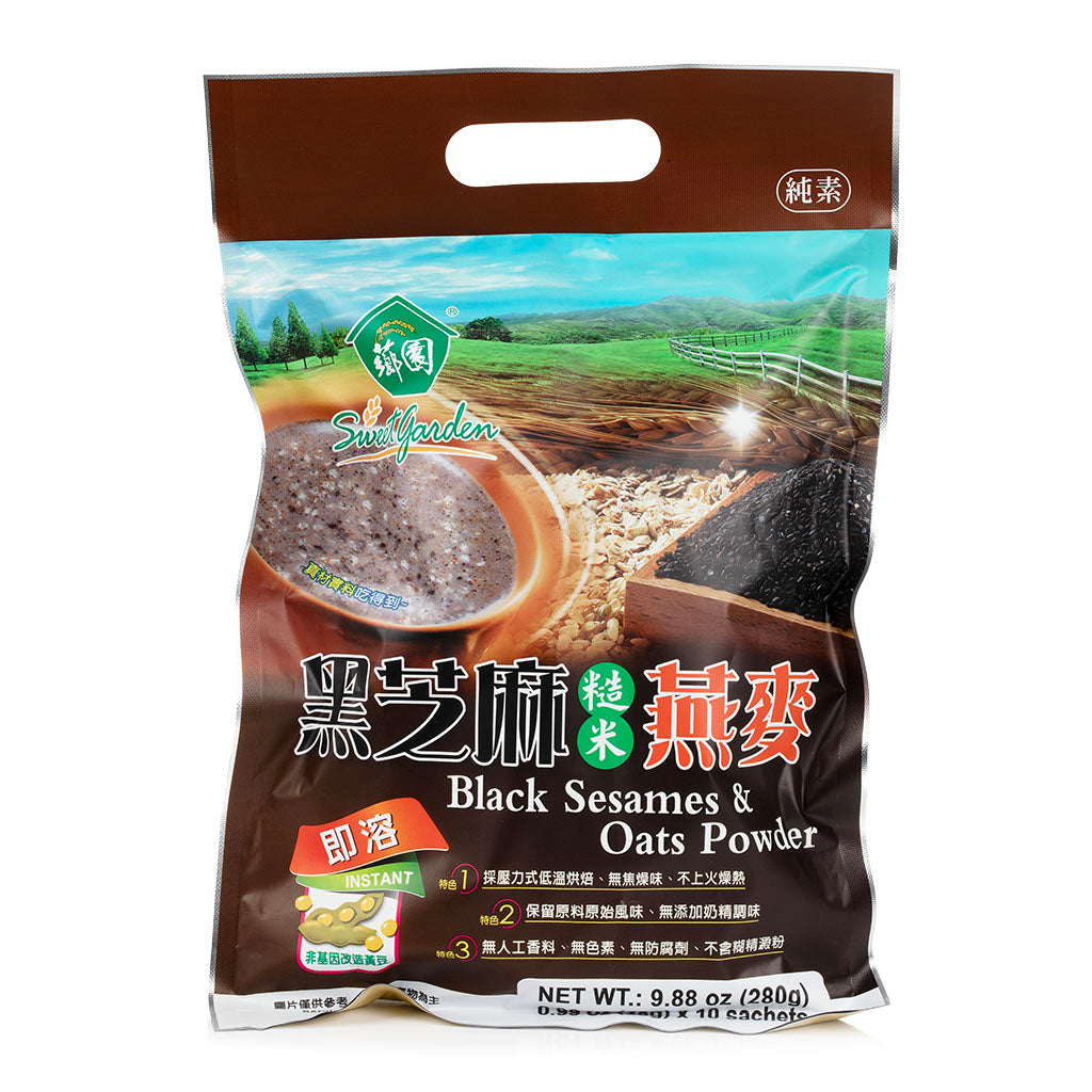 薌園 黑芝麻糙米燕麥粉