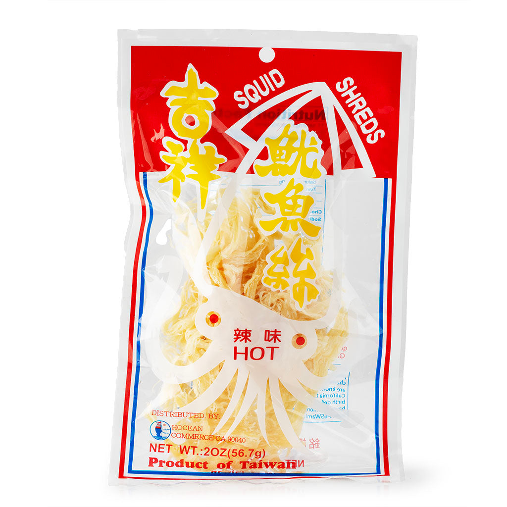吉祥 辣味魷魚絲 2oz