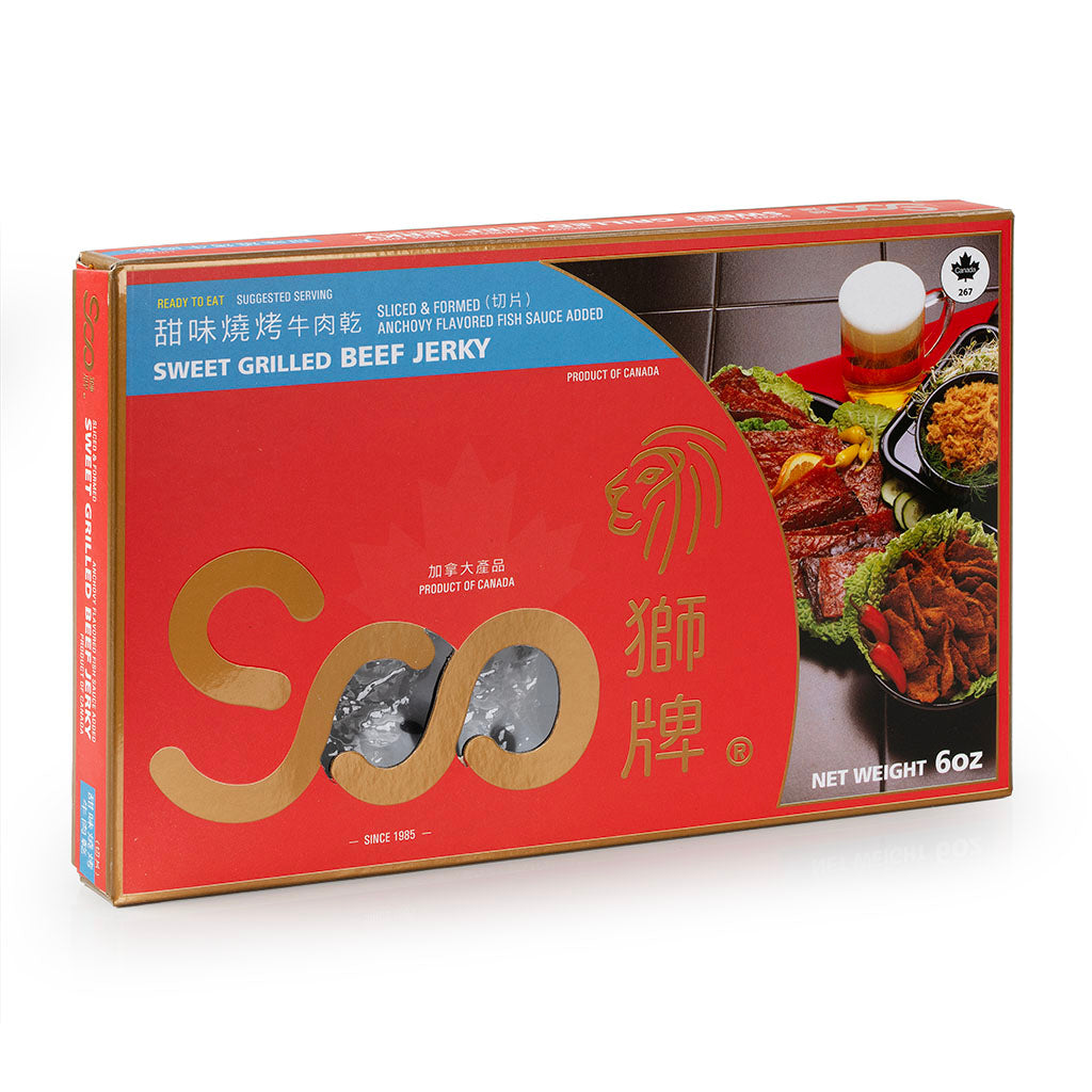SOO Sweet Grilled Beef Jerky