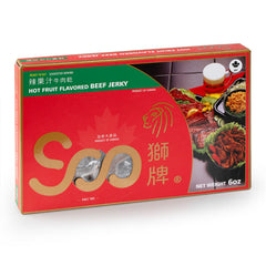 SOO Hot Fruit Flavored Beef Jerky