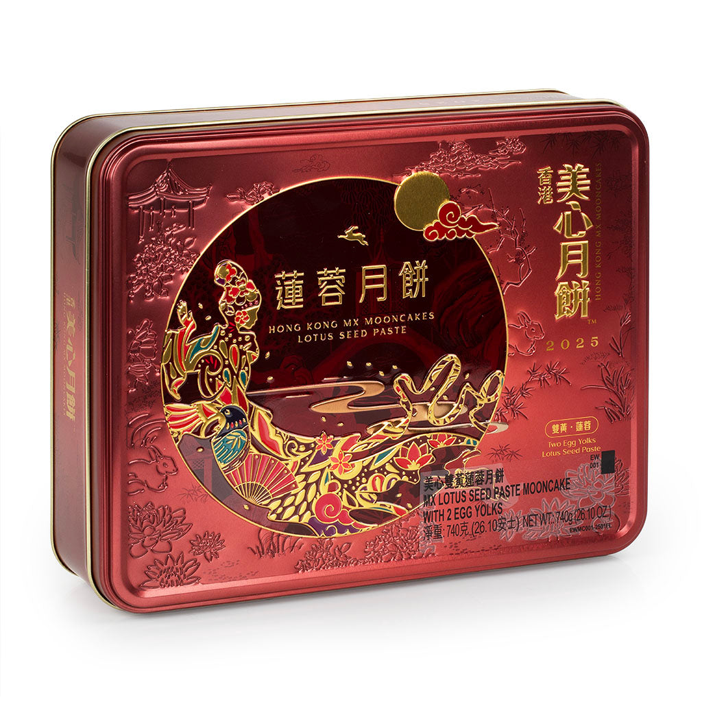 香港美心 2025 双黄莲蓉月饼（4个/盒）