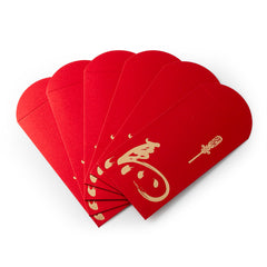 2026 Horse Word Red Envelope 6pcs