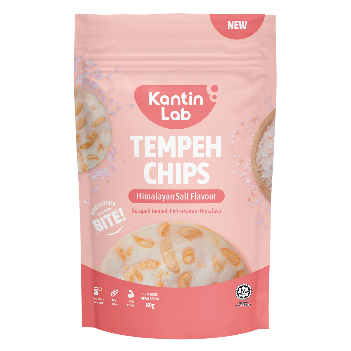 Kantin Lab Himalayan Salt Flavored Tempeh Chips