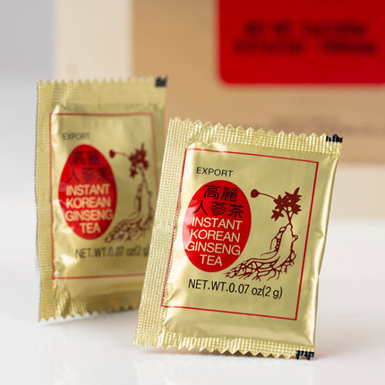 Korean Instant Ginseng Tea (100 Bags)