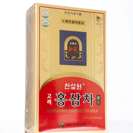 天蔘元 韓國高丽紅參茶 金装