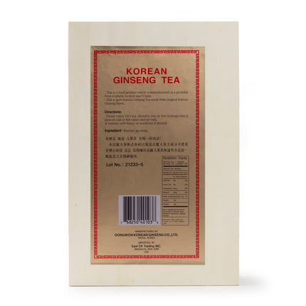 Korean Instant Ginseng Tea (100 Bags)