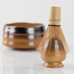 「浪紋」抹茶碗茶筅套組