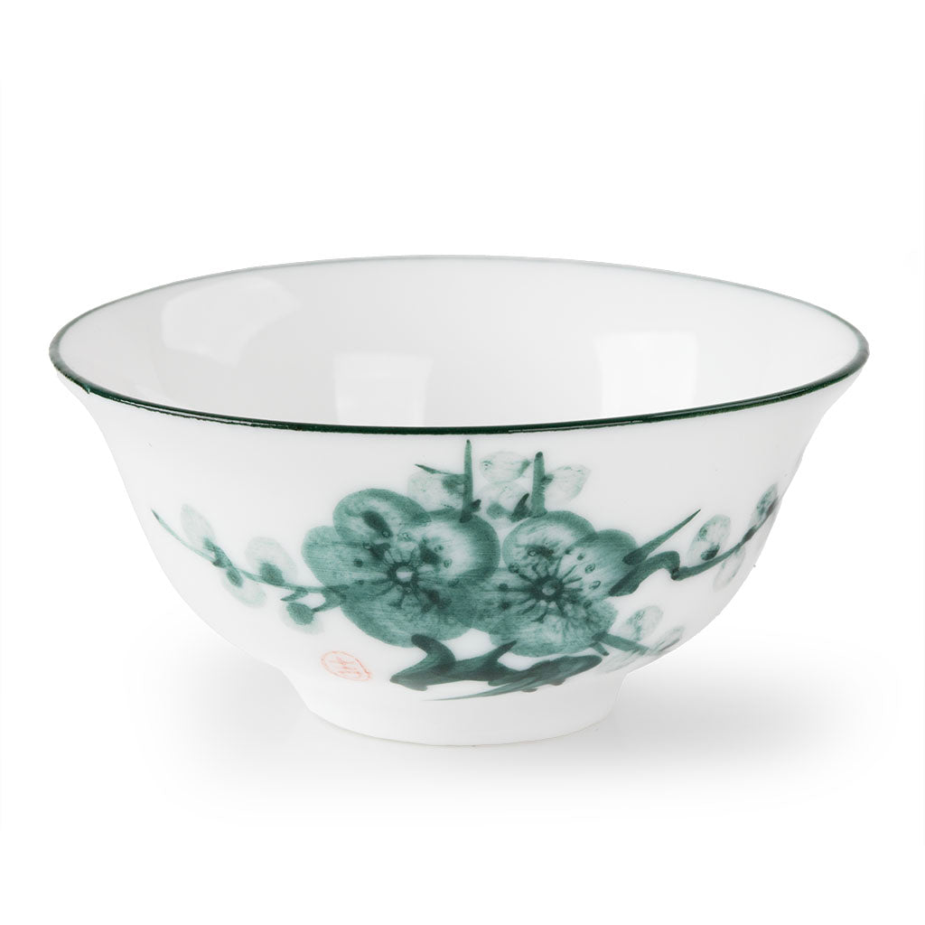 Plum Blossom Porcelain Tea Cup