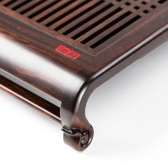 Compact Ebony Tea Tray 41*26.5*8cm