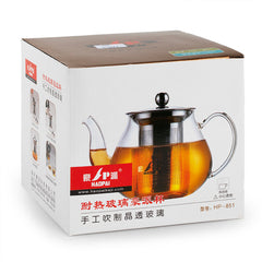 Hao Pai Heat-Resistant Glass Teapot 700ml HP-851