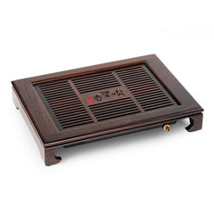 Black Rosewood Antique-Style Tea Tray 40*28*7.5cm