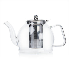 Mei Zao Multi-Functional Glass Teapot with Stainless Steel Filter MZ-D3 1200ml