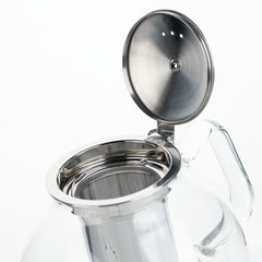 Mei Zao Multi-Functional Glass Teapot with Stainless Steel Filter MZ-D3 1200ml