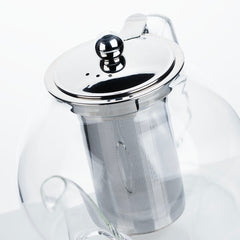 Mei Zao Multi-Functional Glass Teapot with Stainless Steel Filter MZ-D3 1200ml