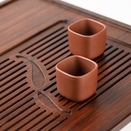 Bamboo TeaTray Tea Tray 19.8*13.5*2.8 inch